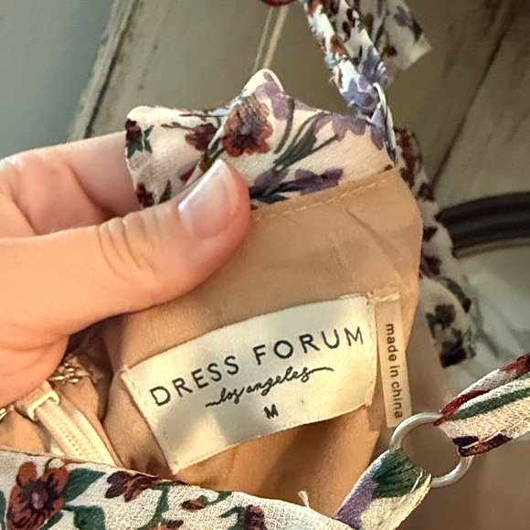 Floral Ruffle Dress - Picture 7 of 8